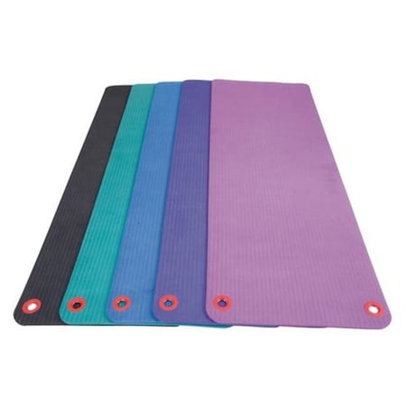 Ecowise Ecowise 84222 Deluxe Workout and Fitness Mat- Plum 84222